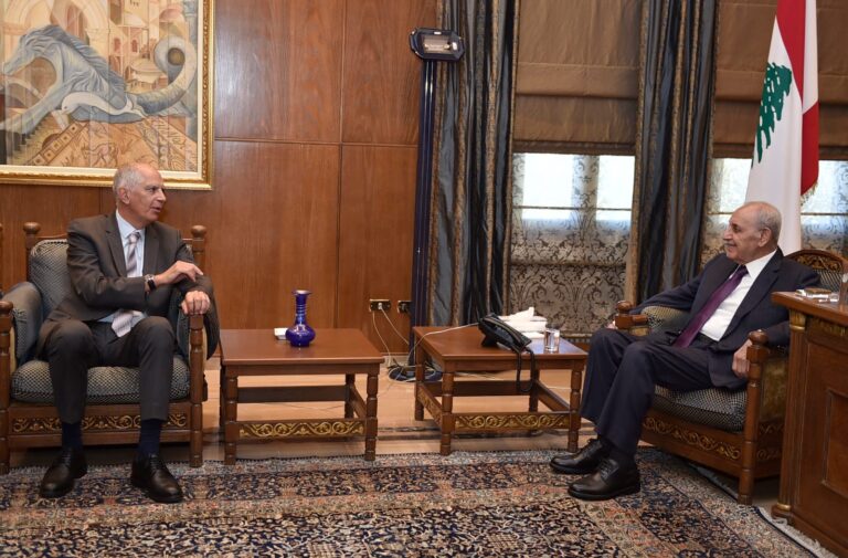 بري: للتمسك باتفاق تشرين 2024 وعودة النازحين