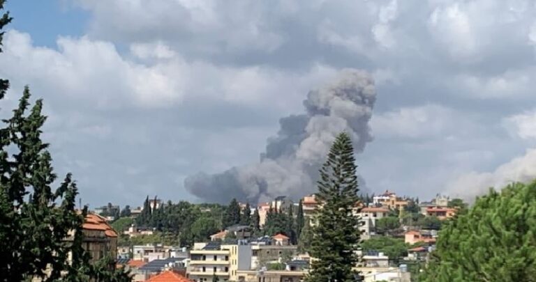 7 شهداء و6 جرحى بغارة البازورية