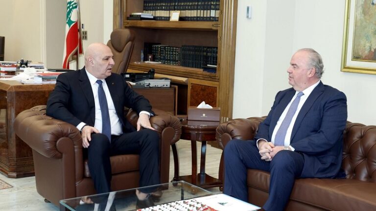 عون يبحث مع السفير الأميركي سبل تثبيت وقف إطلاق النار