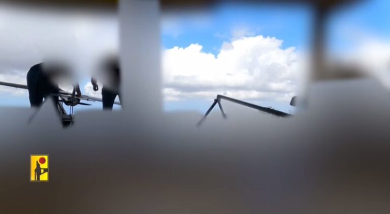 بالفيديو – استهداف “نهاريا” بالمحلقات الانقضاضية