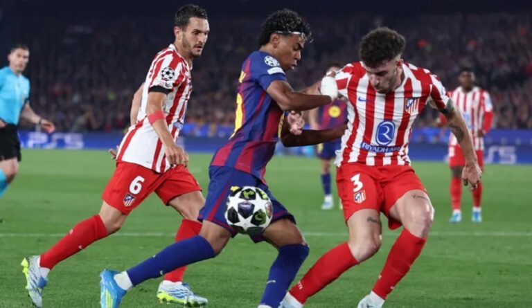 دوري أبطال أوروبا: “أتلتيكو مدريد” يقصي “برشلونة”