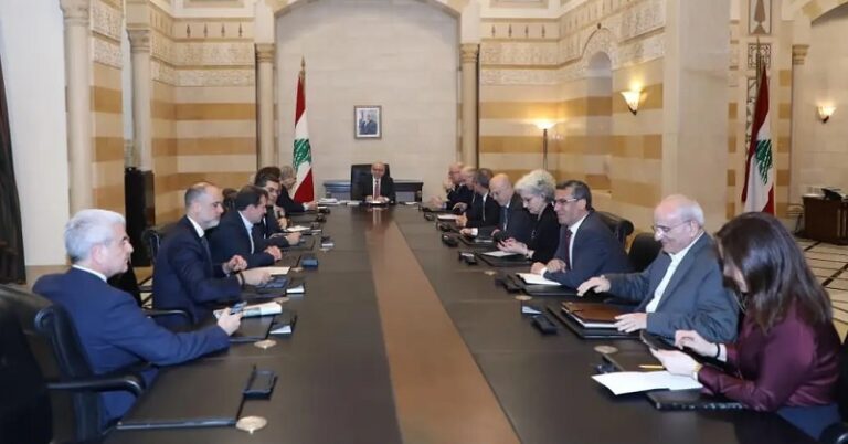 وقف النار وتسهيلات العودة والإيواء على طاولة الاجتماع الوزاري