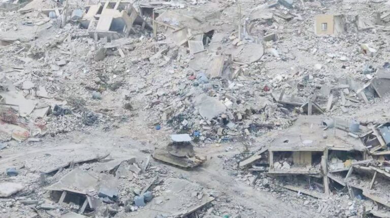 بالفيديو.. دمار واسع في بنت جبيل