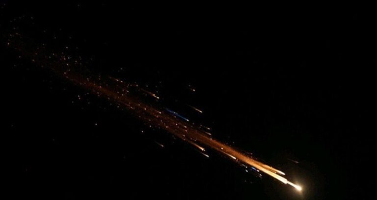 سقوط شظايا صاروخ في القدس الشرقية