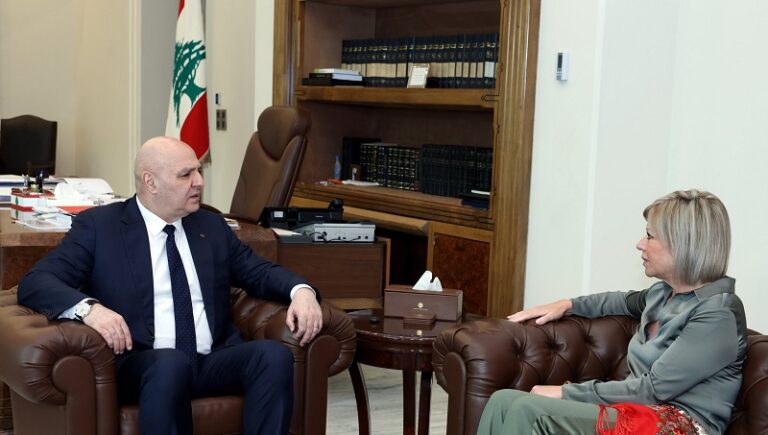 بلاسخارت تطلع عون على اتصالاتها في “إسرائيل” حول وقف إطلاق النار