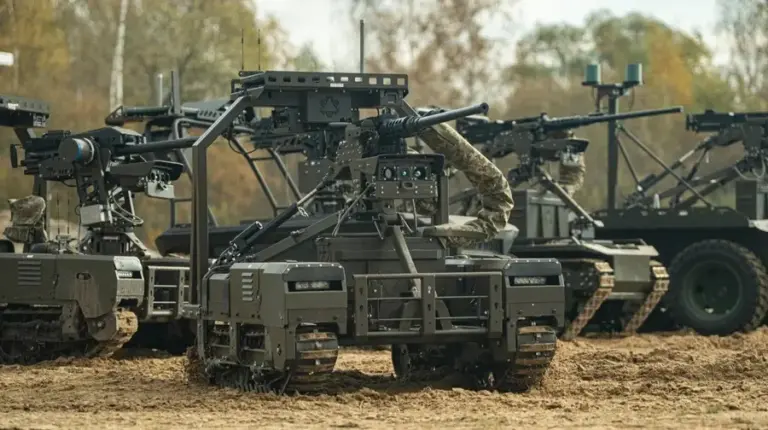 أوكرانيا توسّع حرب الروبوتات البرّية! (صور)