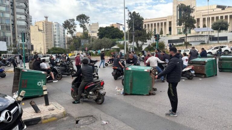 توتر وإطلاق نار في ساقية الجنزير.. وقطع للطرقات! (فيديو)