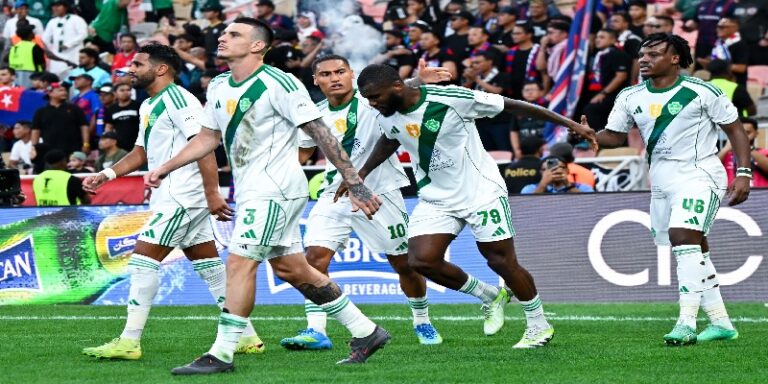 الأنصار يودع دوري التحدي الآسيوي بخسارة قاسية أمام موراس يونايتد