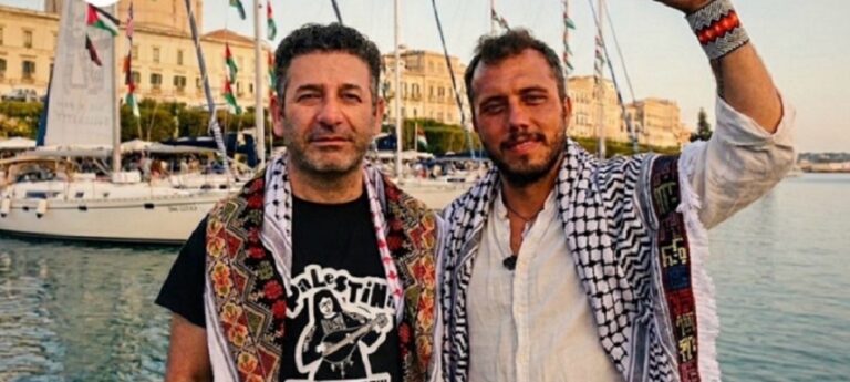 الاحتلال يمدد اعتقال ناشطين من “أسطول الصمود” للأحد