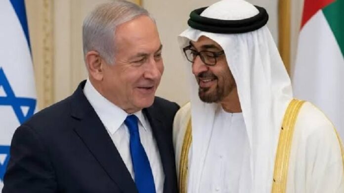 بنيامين نتنياهو - محمد بن زايد